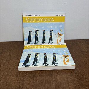 Lot of 2 i-Ready Classroom Mathematics Grade K Volume 1 and 2